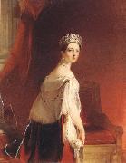Thomas Sully Queen Victoria oil painting